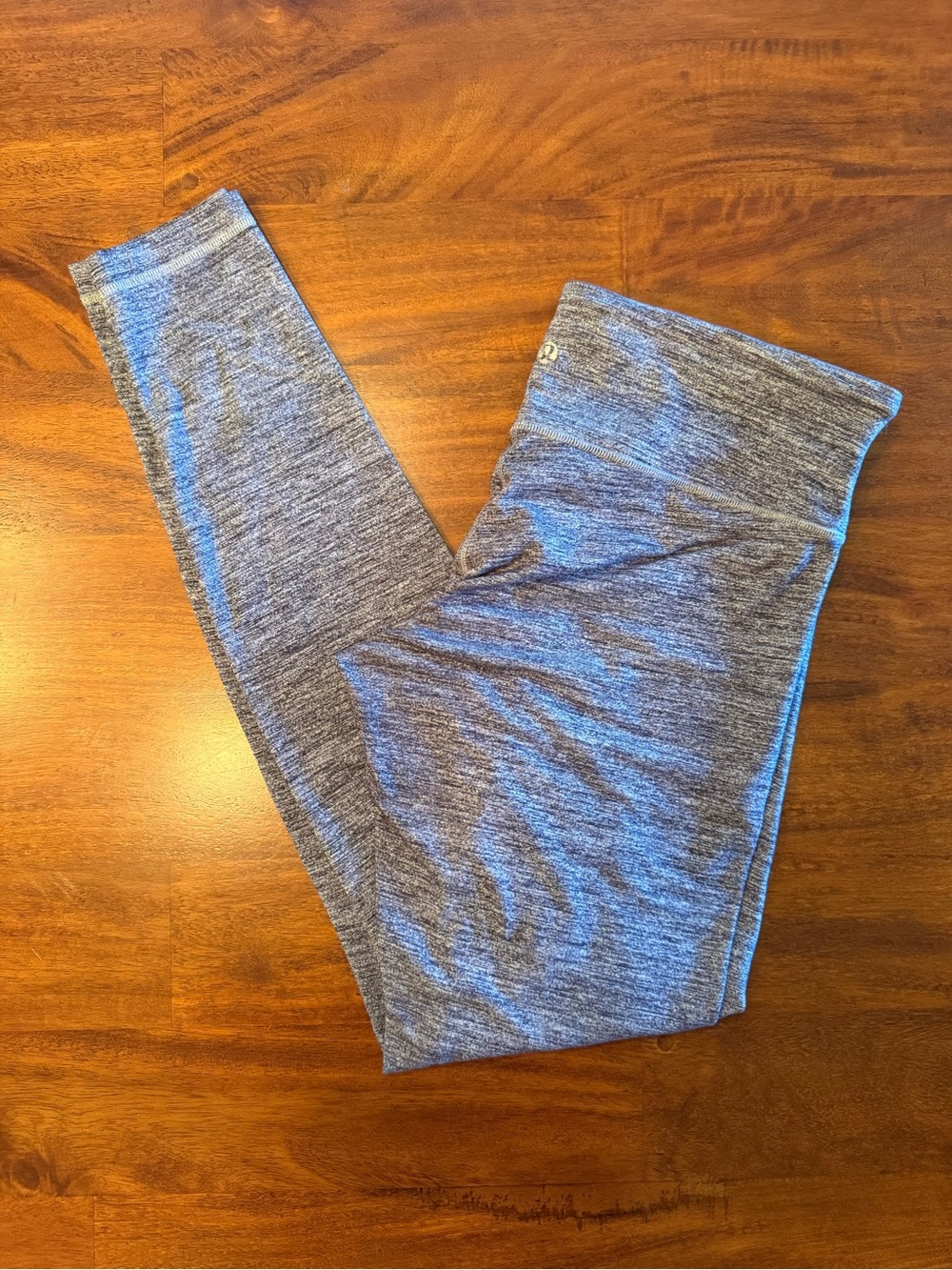 Lululemon Heathered Gray High Rise Leggings Size 10